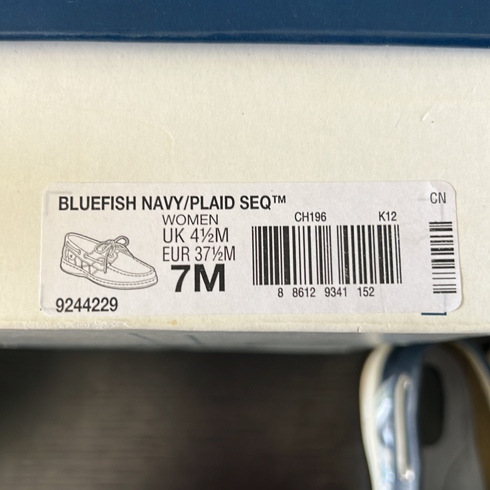 Sperry Top-Sider Bluefish Navy/Seq - Picture 7 of 9